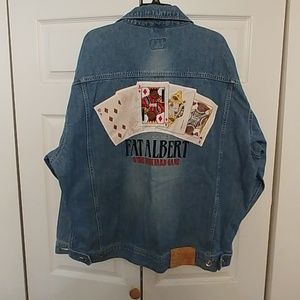 FUBU Platinum Fat Albert jean jacket